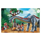 Playmobil 4 Plus Dinos - Brachiosaurus with Hovercraft