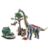 Playmobil 4 Plus Dinos - Brachiosaurus with Hovercraft