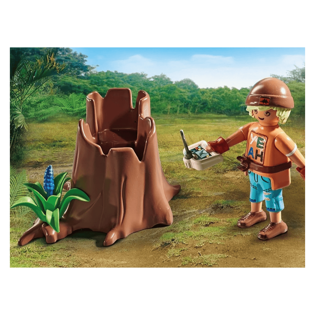 Playmobil 4 Plus Dinos - Observatory for Dimorphodon