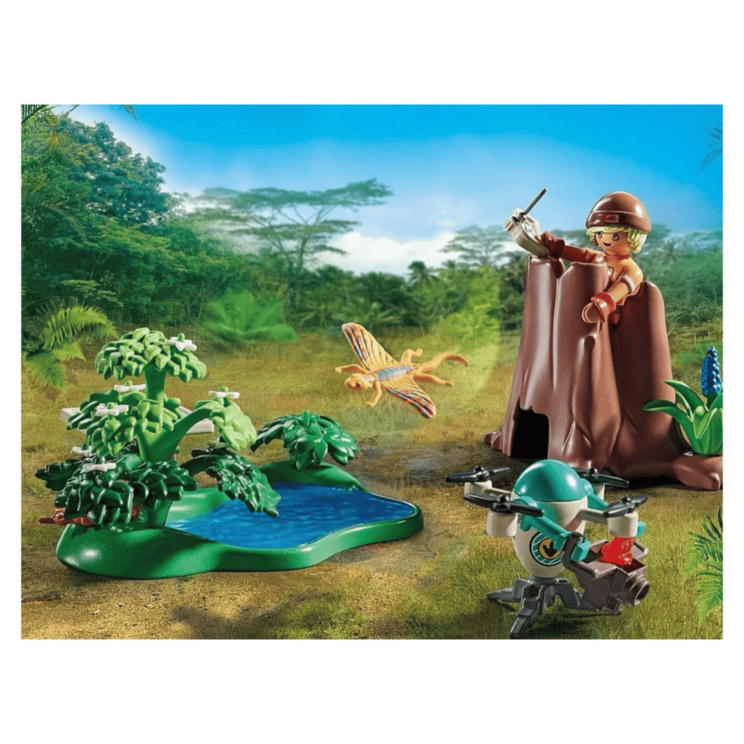 Playmobil 4 Plus Dinos - Observatory for Dimorphodon