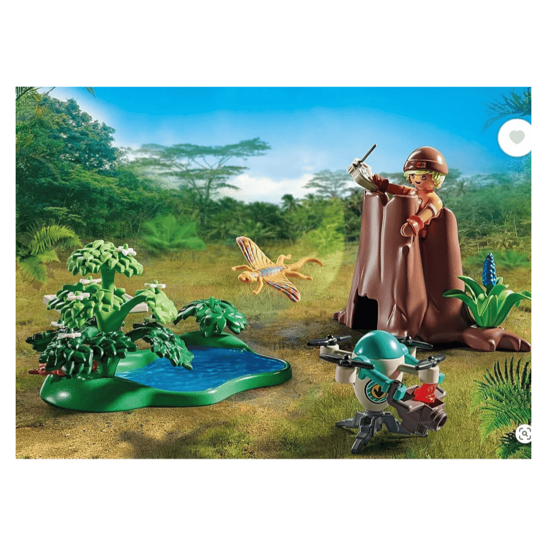 Playmobil 4 Plus Dinos - Observatory for Dimorphodon
