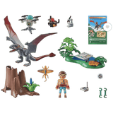 Playmobil 4 Plus Dinos - Observatory for Dimorphodon