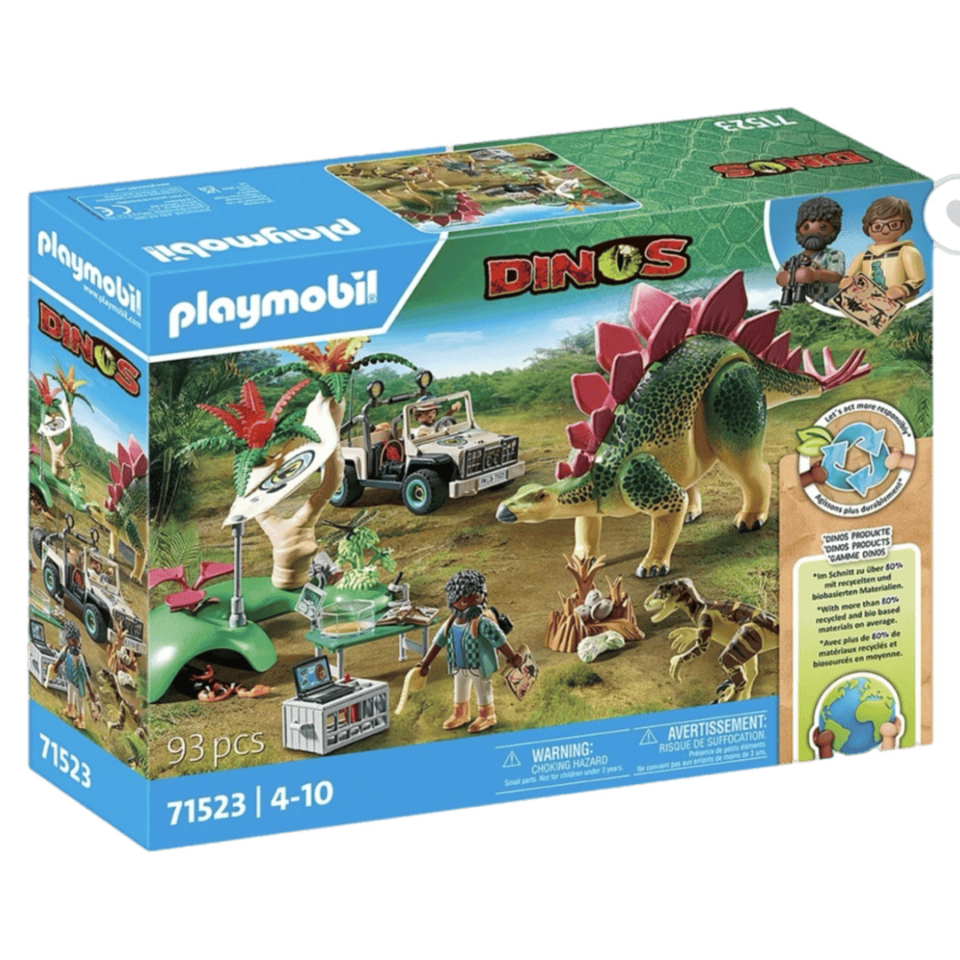 Playmobil 4 Plus Dinos - Research Camp with Dinos