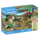 Playmobil 4 Plus Dinos - Research Camp with Dinos