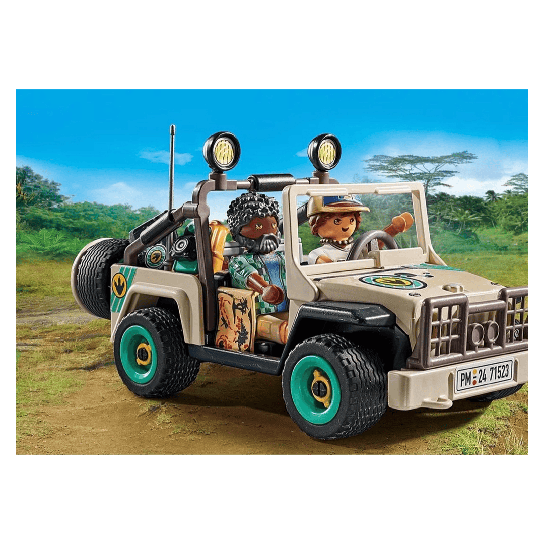 Playmobil 4 Plus Dinos - Research Camp with Dinos