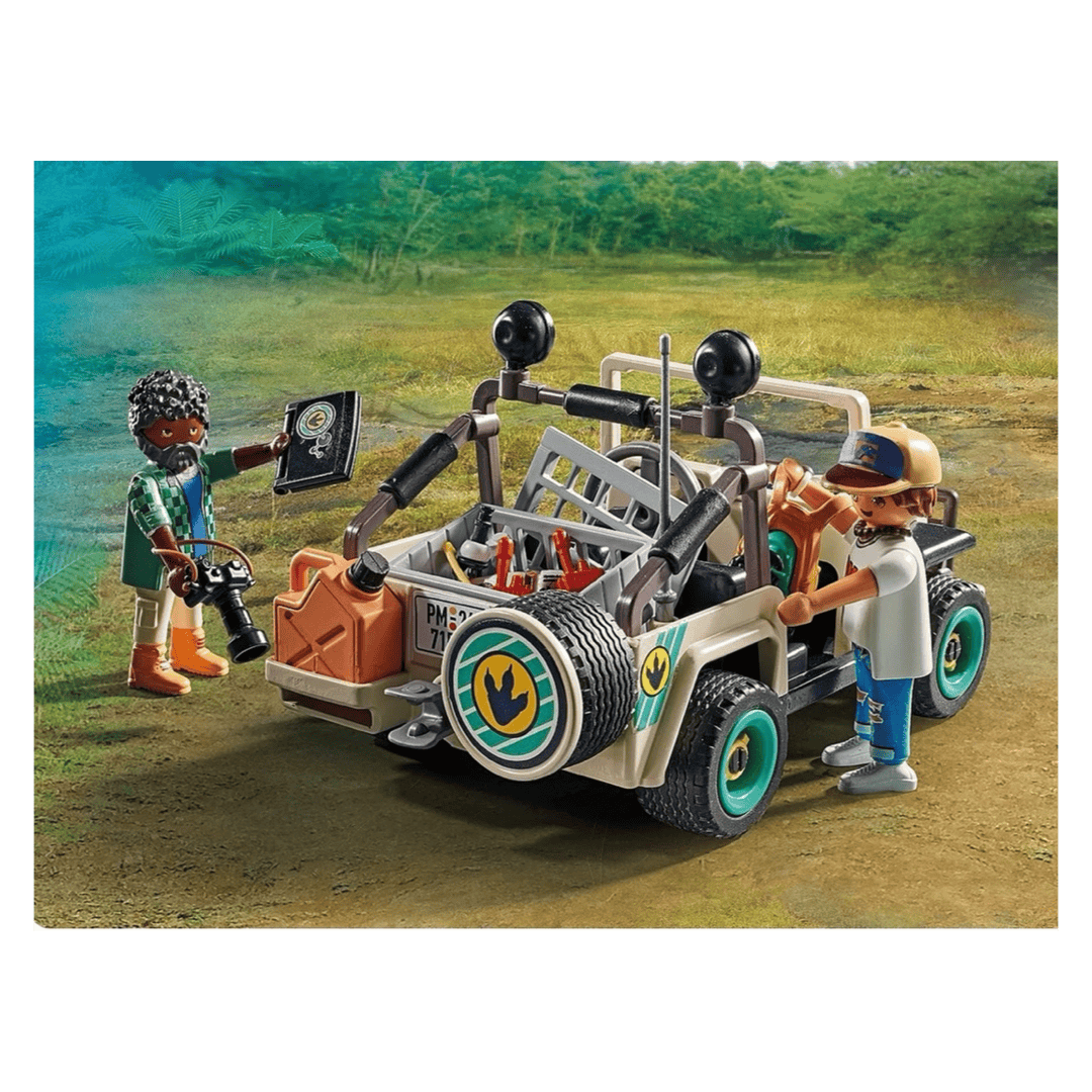 Playmobil 4 Plus Dinos - Research Camp with Dinos