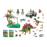 Playmobil 4 Plus Dinos - Research Camp with Dinos