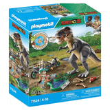 Playmobil 4 Plus Dinos - T-Rex Trace Path