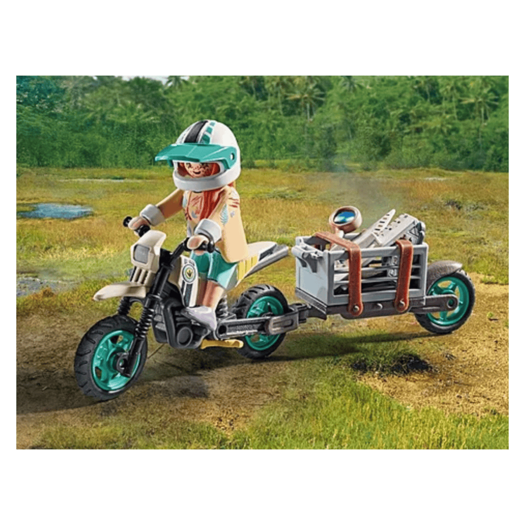 Playmobil 4 Plus Dinos - T-Rex Trace Path