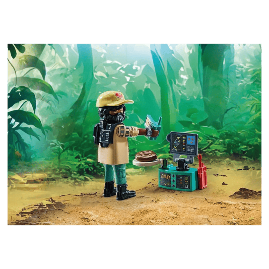 Playmobil 4 Plus Dinos - Triceratops Family