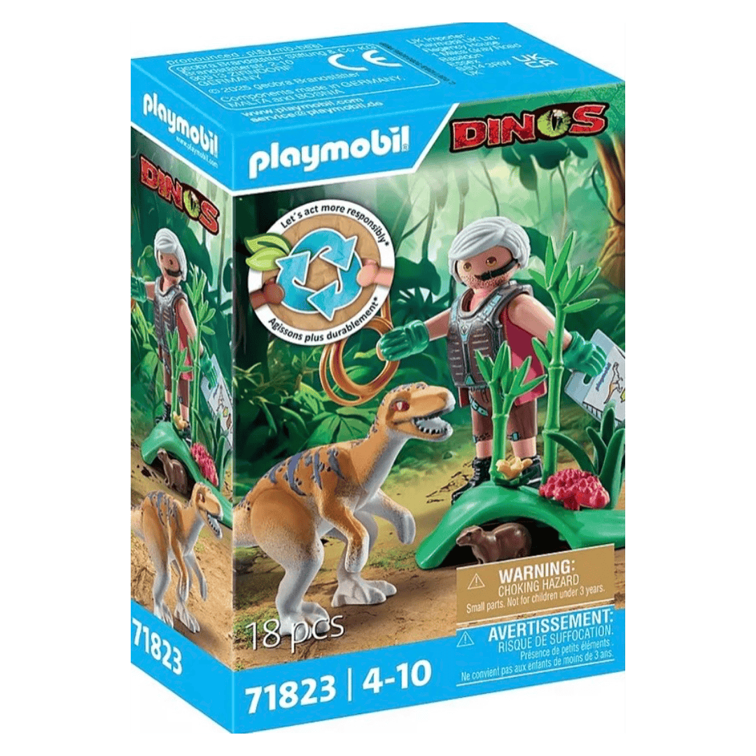 Playmobil 4 Plus Dinos - Velociraptor