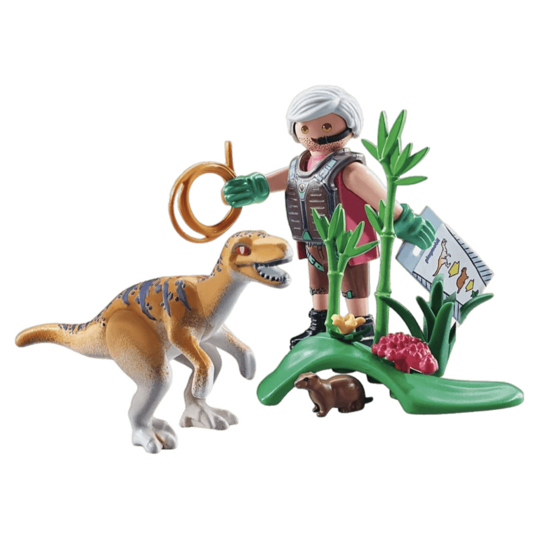 Playmobil 4 Plus Dinos - Velociraptor