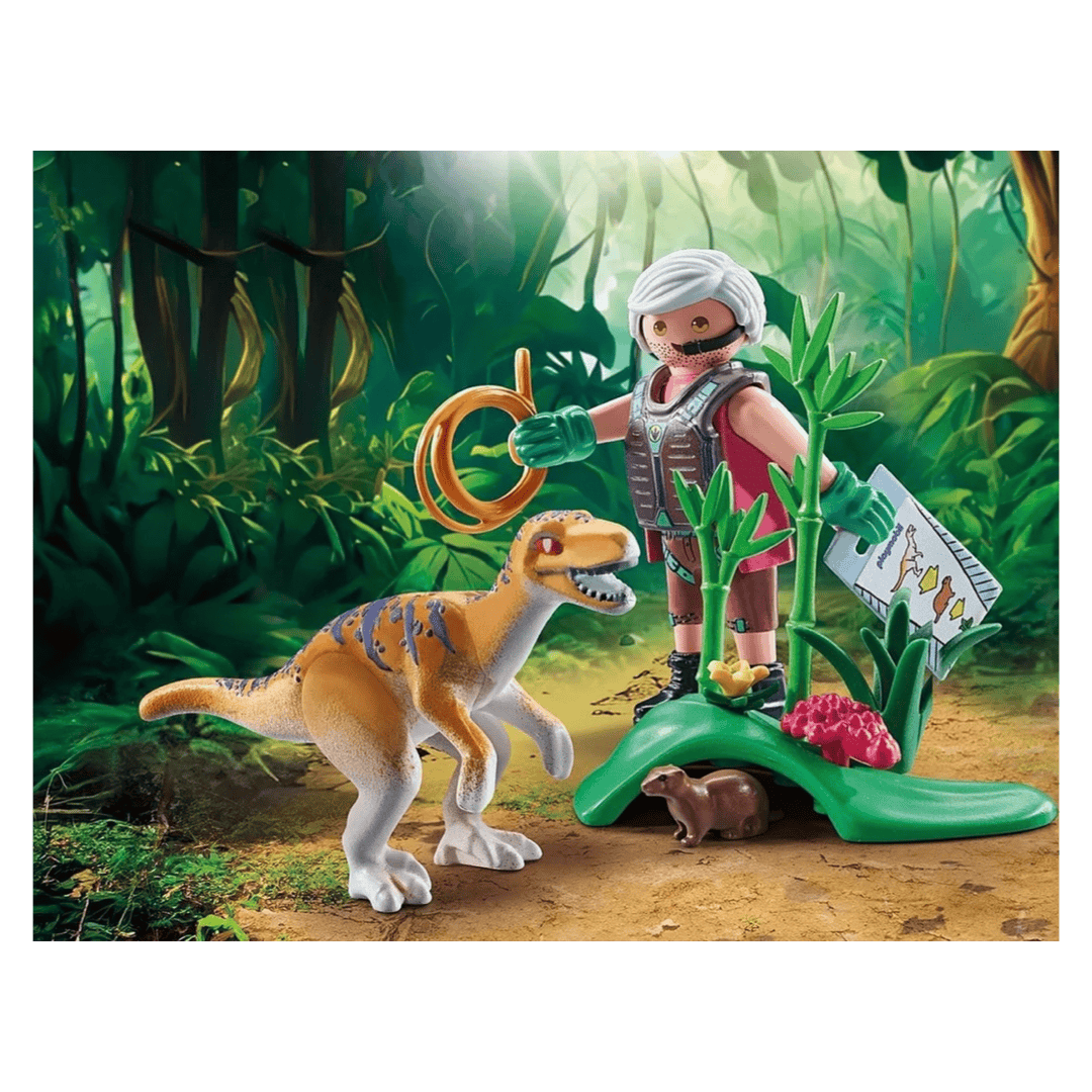 Playmobil 4 Plus Dinos - Velociraptor