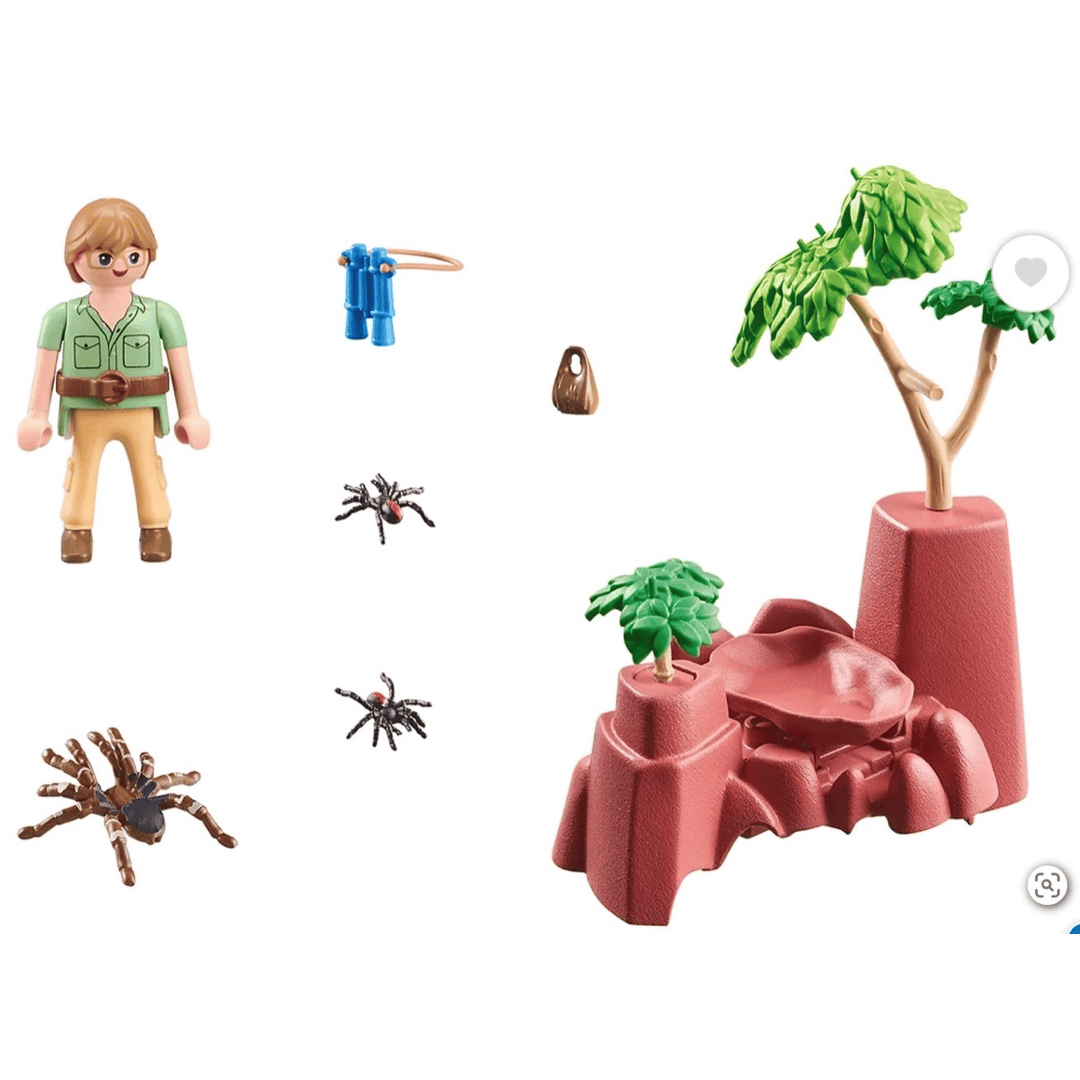 Playmobil 4 Plus Wiltopia - Spider Rocks