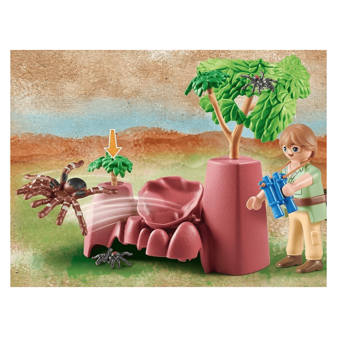 Playmobil 4 Plus Wiltopia - Spider Rocks