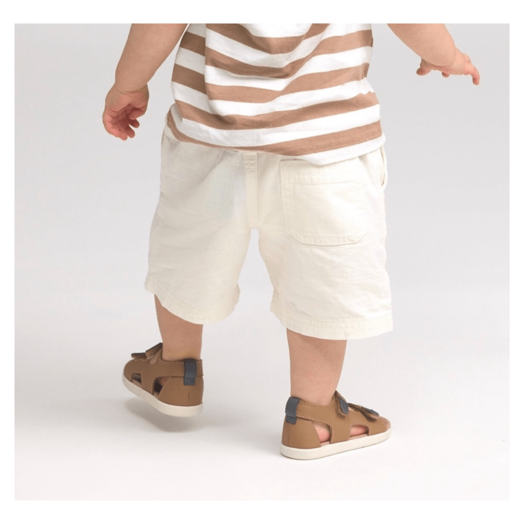 Pretty Brave EU19 to EU23 Jack Sandal - Tan