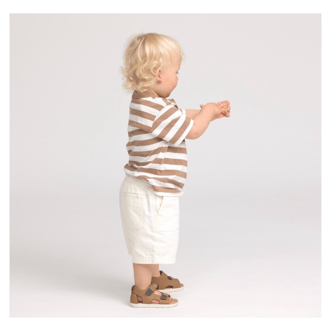 Pretty Brave EU19 to EU23 Jack Sandal - Tan