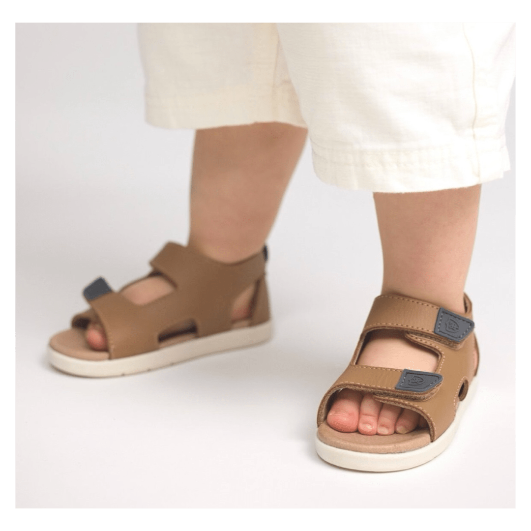 Pretty Brave EU19 to EU23 Jack Sandal - Tan
