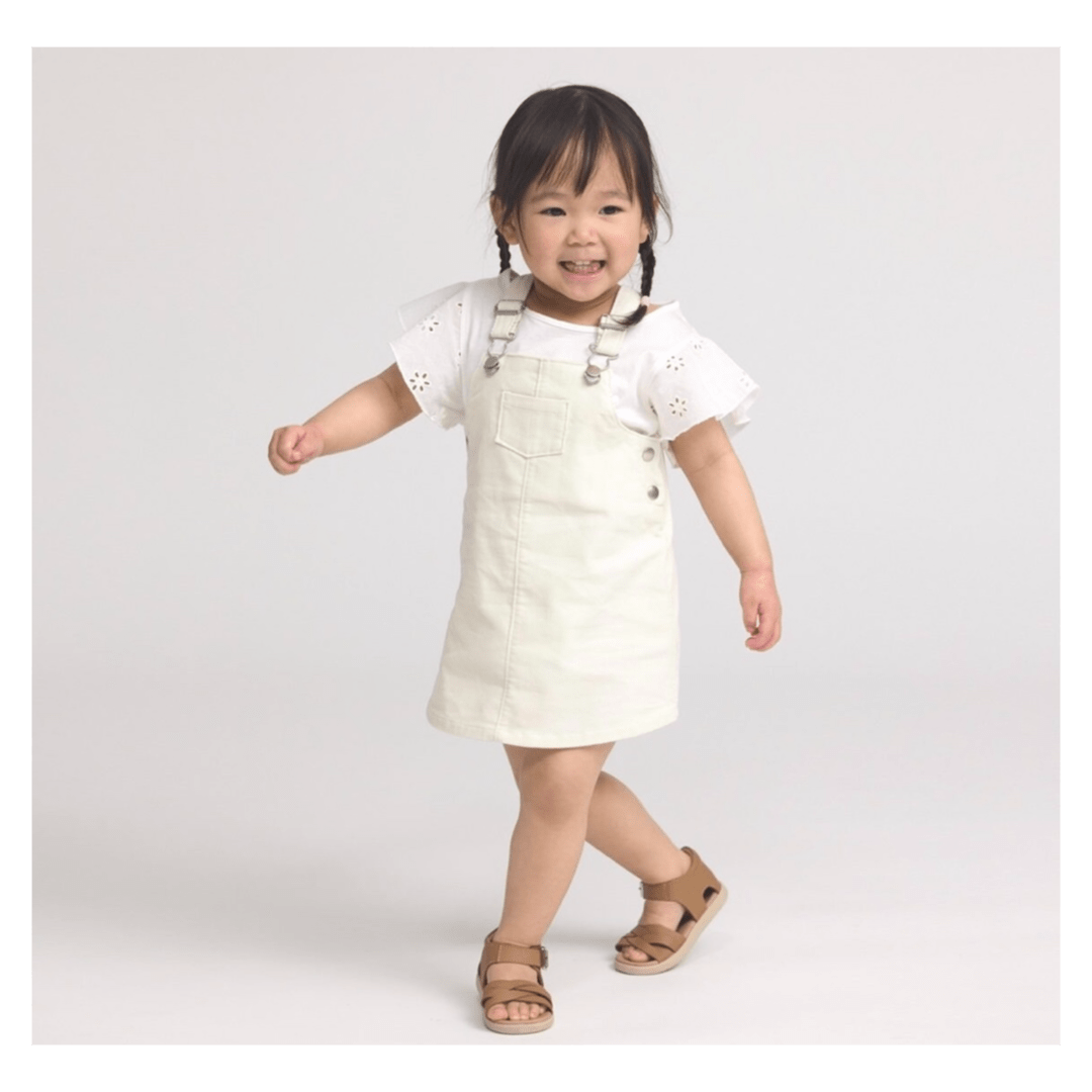 Pretty Brave EU19 to EU23 Lily Sandal - Tan