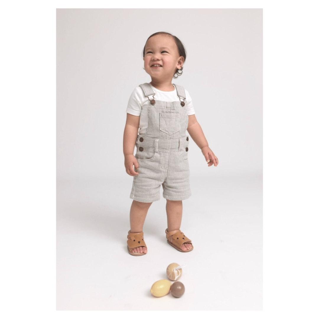 Pretty Brave Medium to XLarge Teddy Sandal - Tan