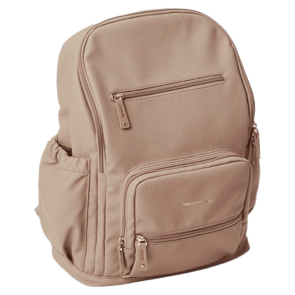 Pretty Brave One Size Chloe Backpack - Natural Pebble