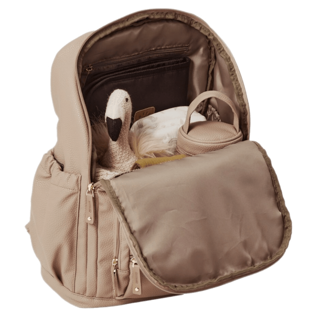 Pretty Brave One Size Chloe Backpack - Natural Pebble