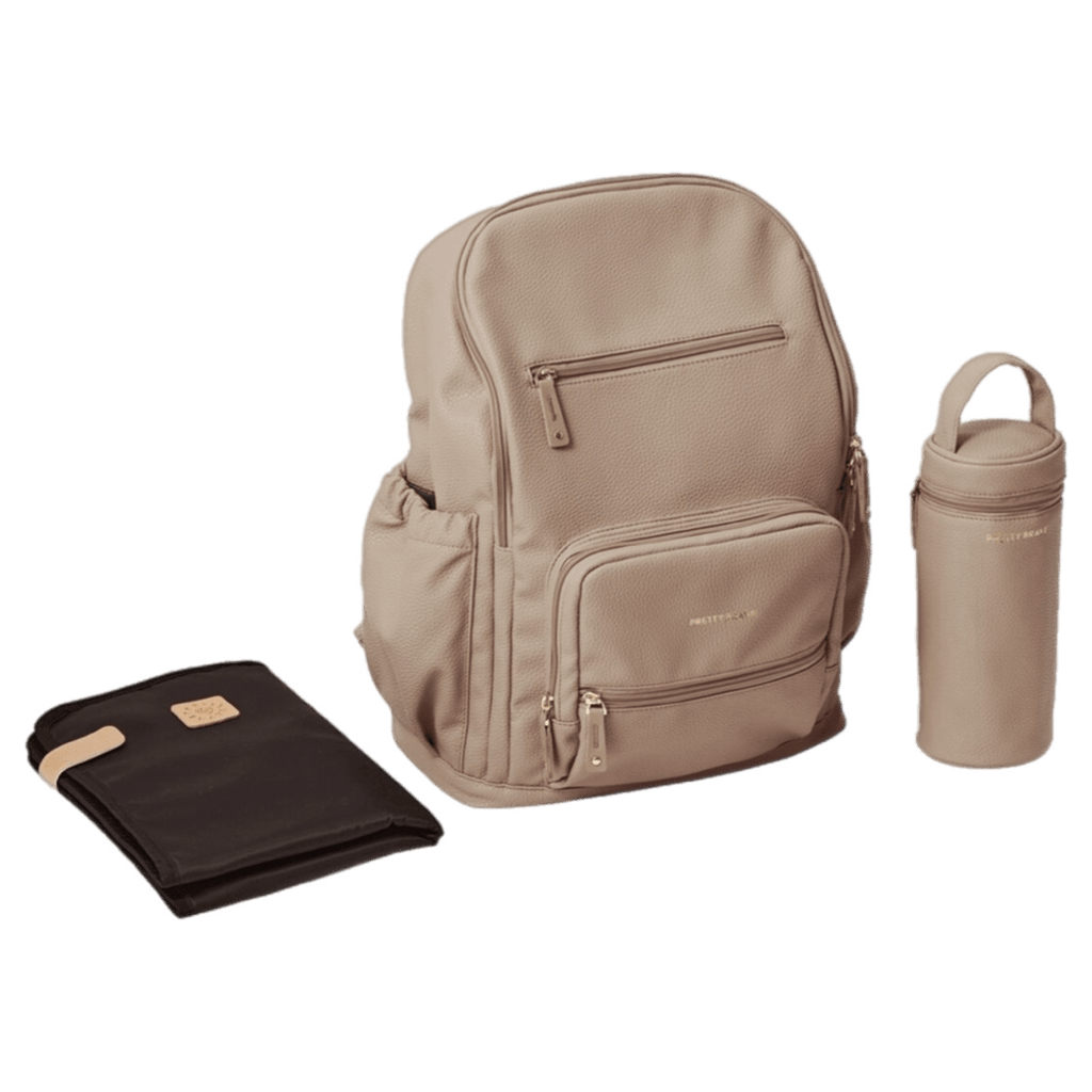 Pretty Brave One Size Chloe Backpack - Natural Pebble