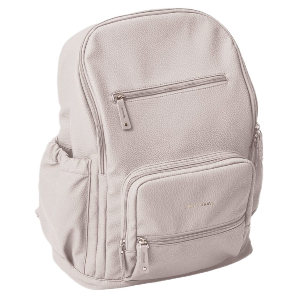 Pretty Brave One Size Chloe Backpack - Stone Pebble