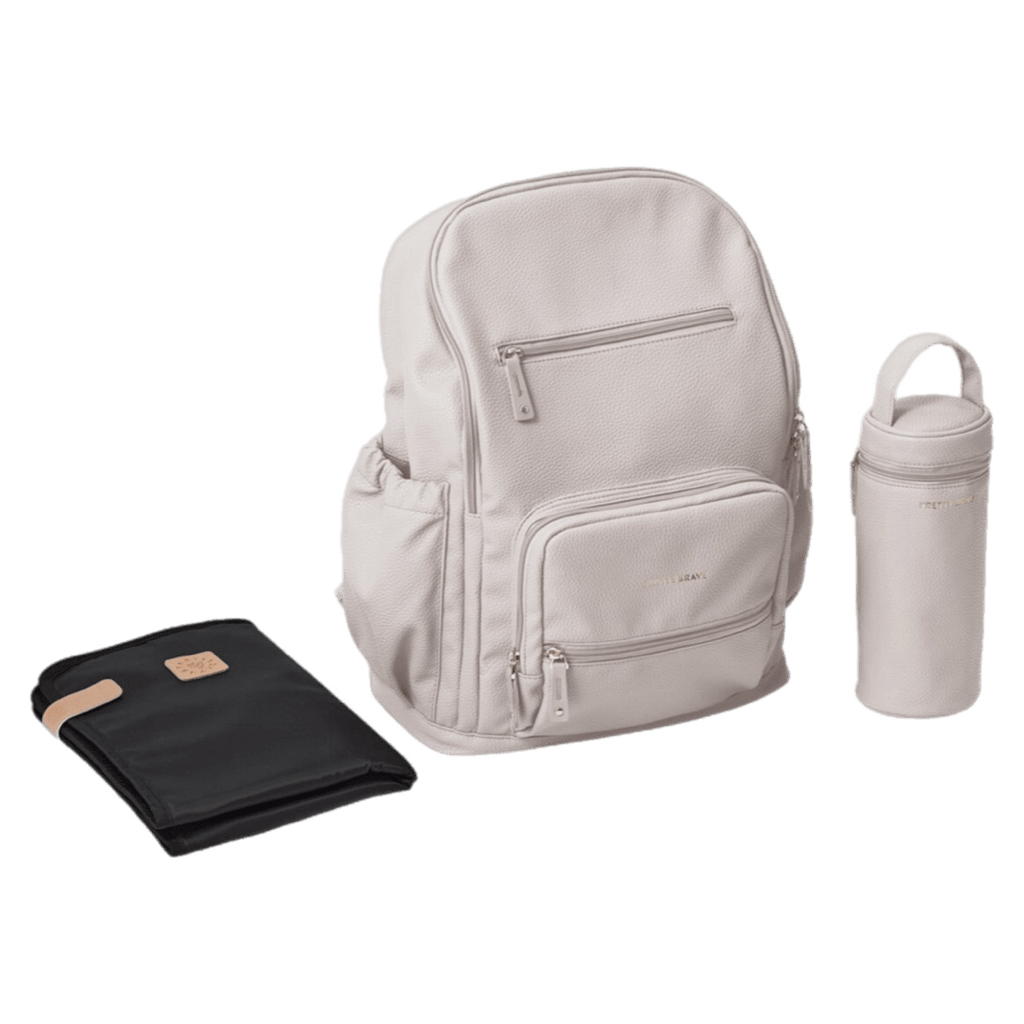 Pretty Brave One Size Chloe Backpack - Stone Pebble