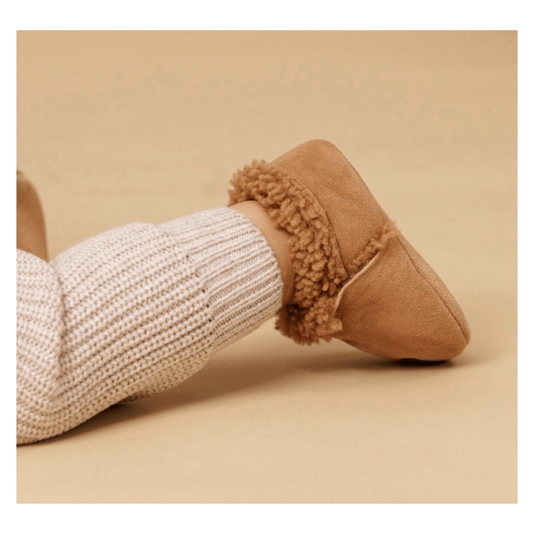 Pretty Brave Size Small to XLarge Cosy Moc - Tan