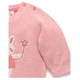 Pure Baby 0-3 Months to 2 Years Magical Forest Jumper - Bunny Fairy