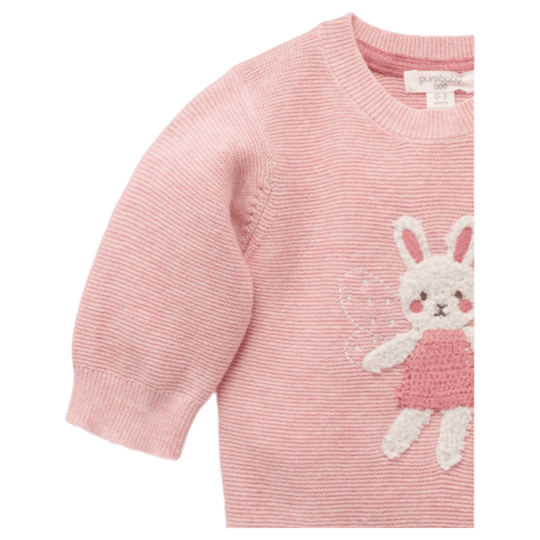 Pure Baby 0-3 Months to 2 Years Magical Forest Jumper - Bunny Fairy