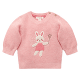 Pure Baby 0-3 Months to 2 Years Magical Forest Jumper - Bunny Fairy