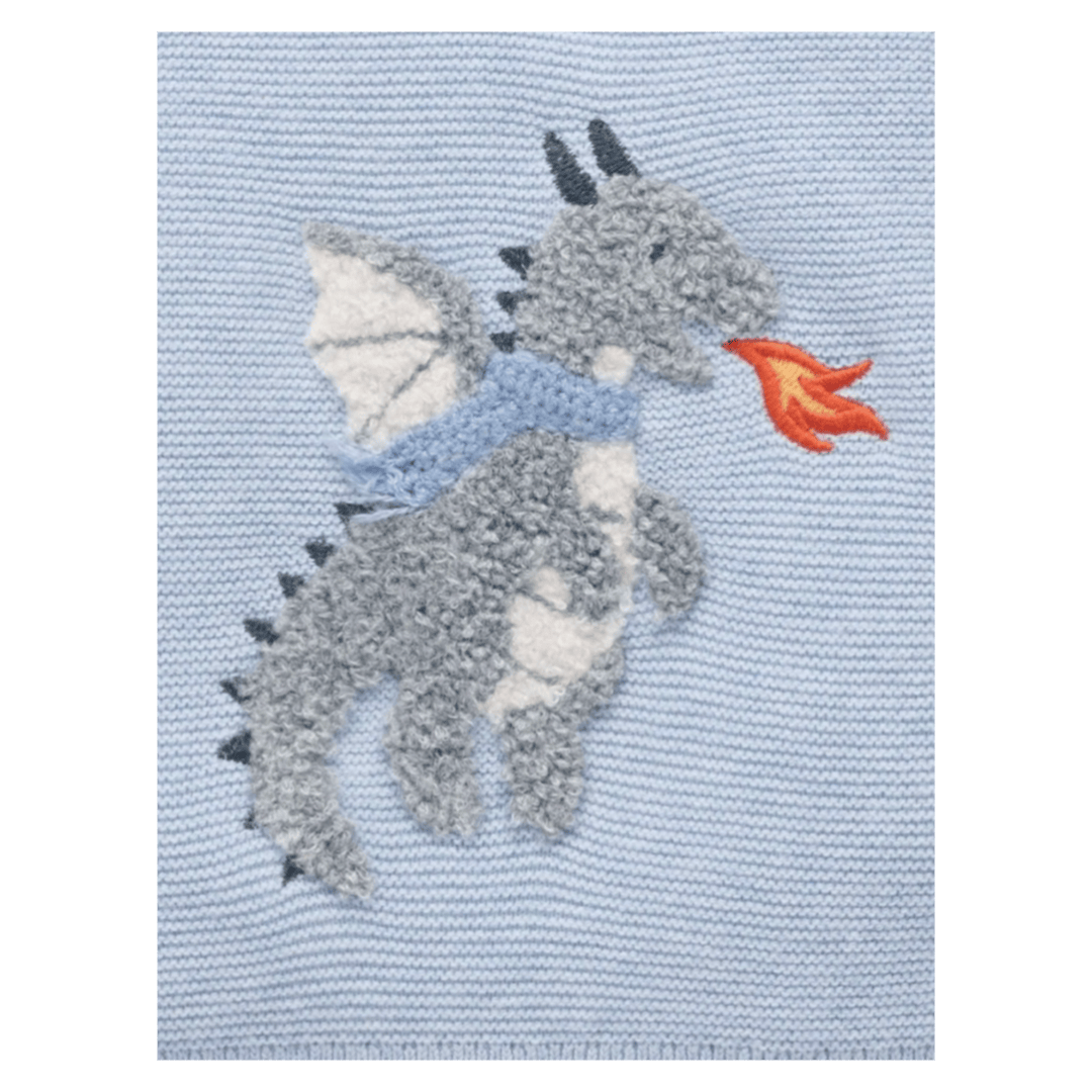 Pure Baby 0-3 Months to 2 Years Magical Forest Jumper - Dragon