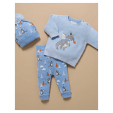 Pure Baby 0-3 Months to 2 Years Magical Forest Leggings - Forest Jacquard