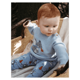 Pure Baby 0-3 Months to 2 Years Magical Forest Leggings - Forest Jacquard