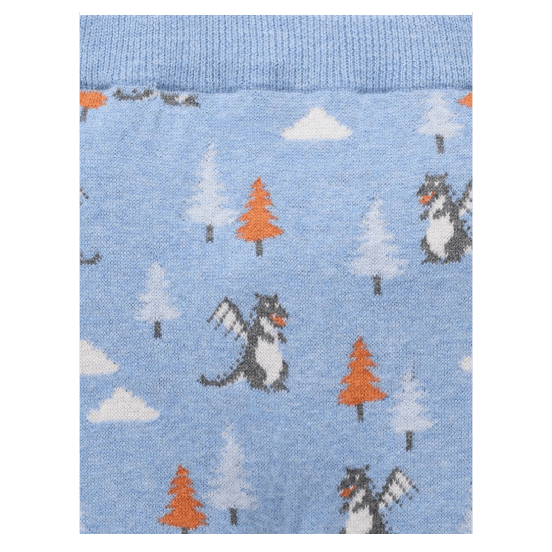 Pure Baby 0-3 Months to 2 Years Magical Forest Leggings - Forest Jacquard