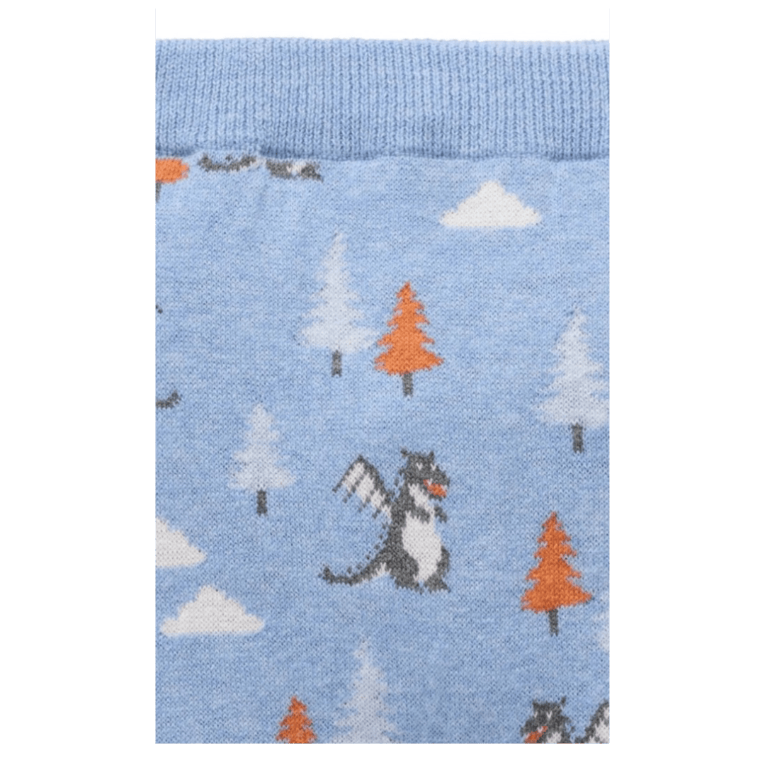 Pure Baby 0-3 Months to 2 Years Magical Forest Leggings - Forest Jacquard