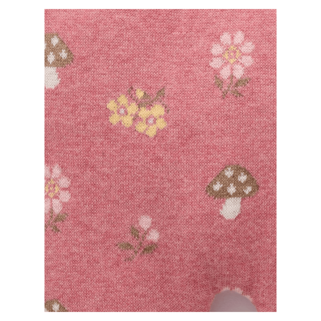 Pure Baby 0-3 Months to 2 Years Magical Forest Leggings - Toadstool Jacquard