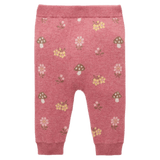 Pure Baby 0-3 Months to 2 Years Magical Forest Leggings - Toadstool Jacquard