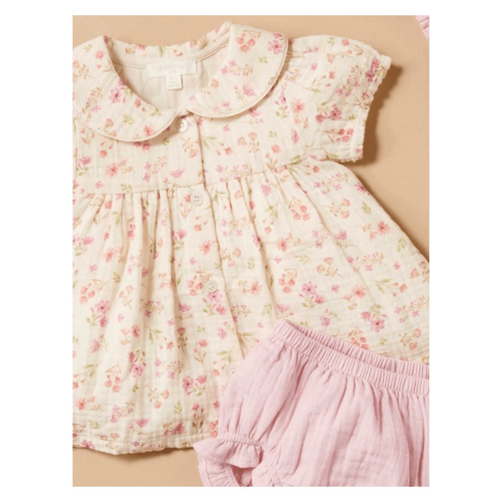 Pure Baby 0-3 Months to 2 Years Seaside Set - Seaside Floral