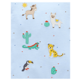 Pure Baby 0-3 Months to 2 Years Short Growsuit - Animal Fiesta