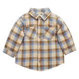 Pure Baby 0-3 Months to 5 Years 0-3M Check Shirt - Farm