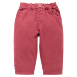 Pure Baby 0-3 Months to 5 Years 0-3M Corduroy Pull On Pants - Toadstool