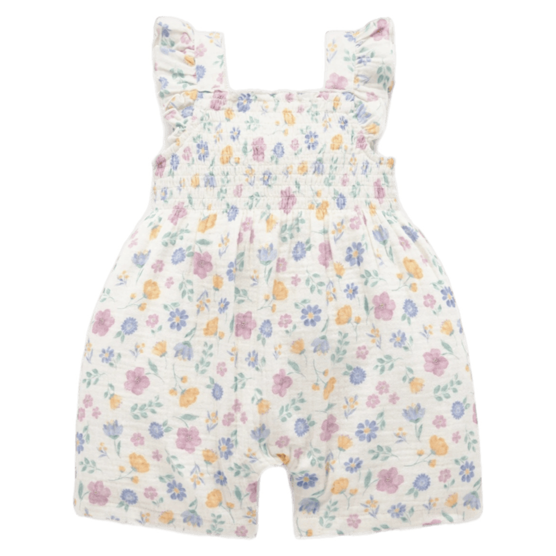 Pure Baby 0-3 Months to 5 Years 0-3M Shired Jumpsuit - Sofia