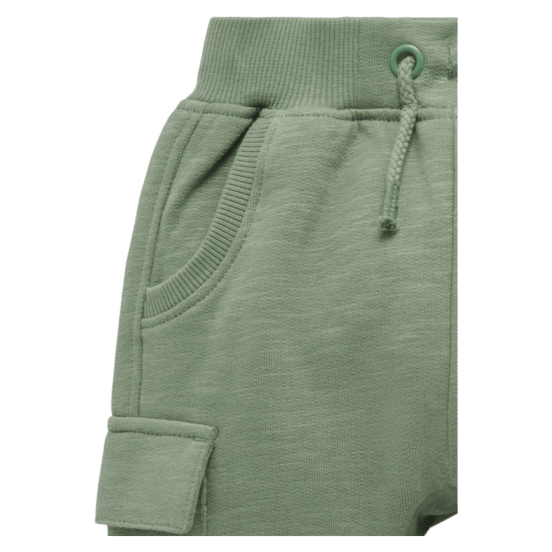 Pure Baby 0-3 Months to 5 Years Cargo Track Pant - Glade