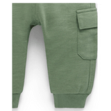 Pure Baby 0-3 Months to 5 Years Cargo Track Pant - Glade