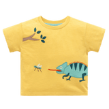 Pure Baby 0-3 Months to 5 Years Chameleon Relaxed Tee - Corn