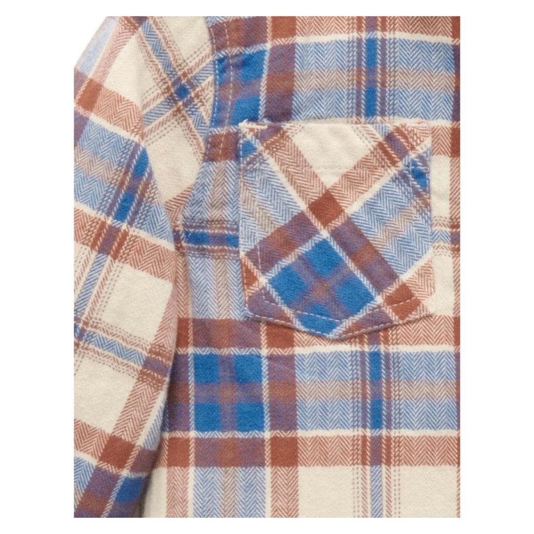 Pure Baby 0-3 Months to 5 Years Check Shirt - Canal Check