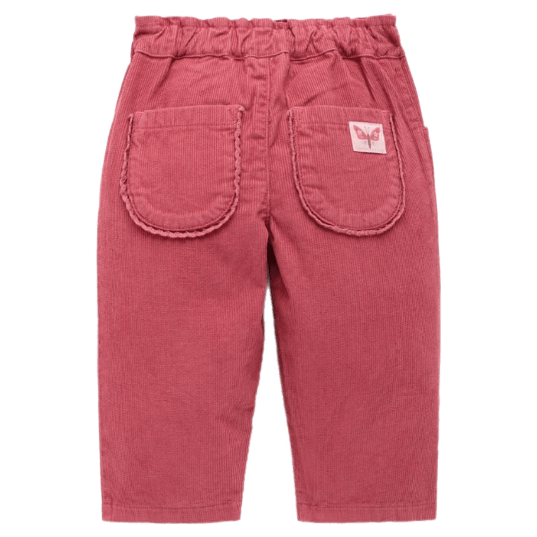 Pure Baby 0-3 Months to 5 Years Corduroy Pull On Pants - Toadstool